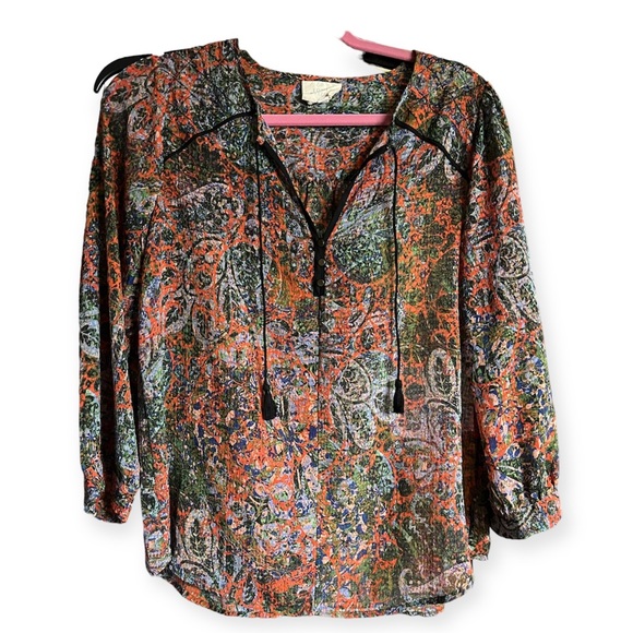 Tops - EDME & ESYLLTE  Women’s Long Sleeve Top Sz 8